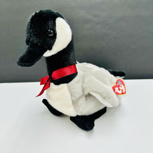 Vintage Ty Beanie Buddies Canadian Goose LOOSY 12” Stuffed Animal Plush 2001